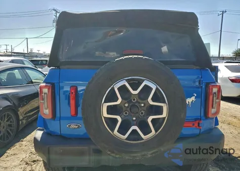 2022 Ford Bronco Base from USA, damaged, VIN 1FMEE5BP0NLA76575